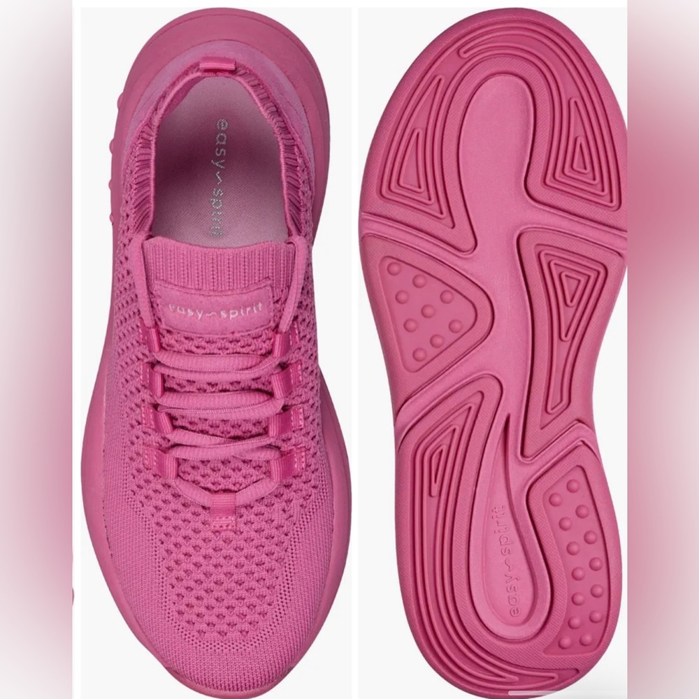 NEW - Easy Spirit Power Lace-Up Sneakers